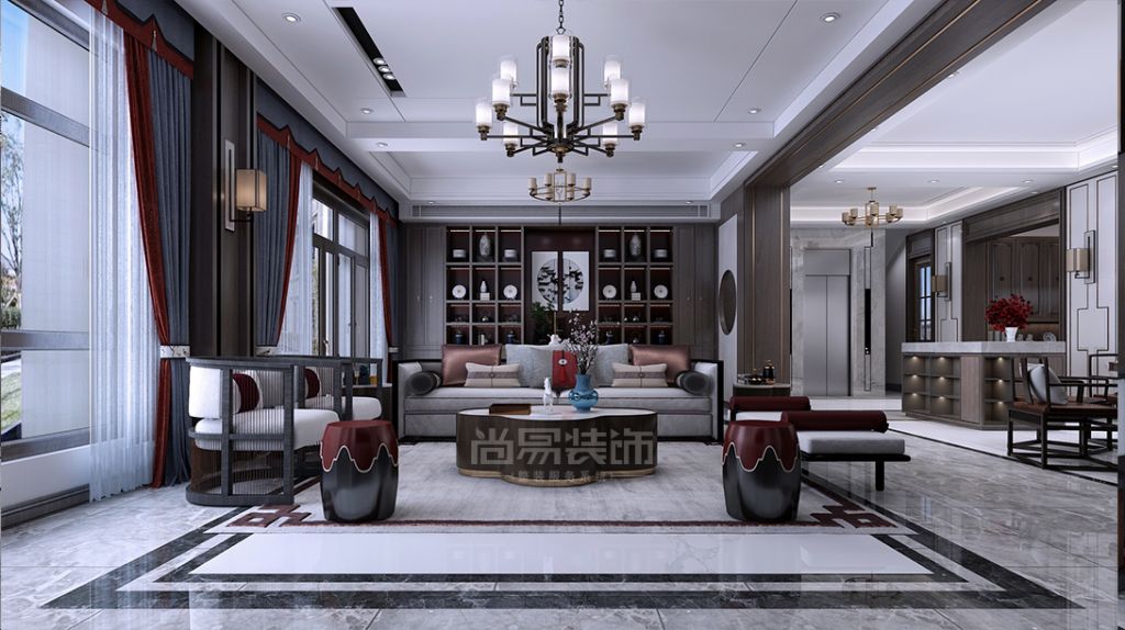 巴黎一号别墅——新中式！