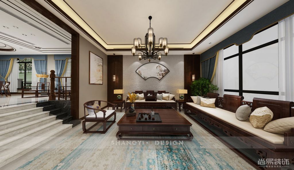 二龙明珠——新中式